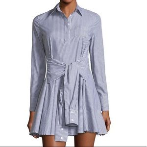 Romeo and Juliet Couture Blue Striped Shirtdress
